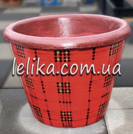 Купити бетонну вазу "Велика"