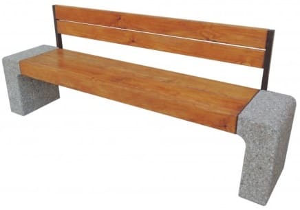 Скамейка из бетона доставка, установка, Киев