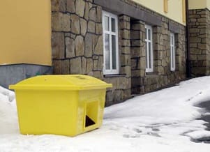 Емкость для песка соли против гололеда