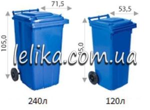 Контейнер пластиковый для мусора