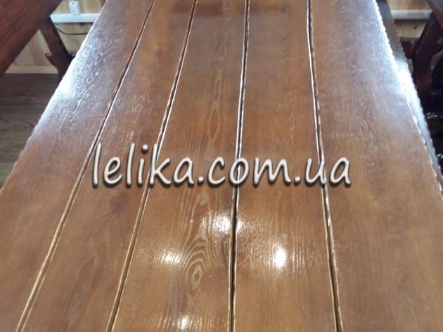 Купити комплект садових меблів з дубу