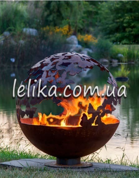 Шар мелаллический для костра