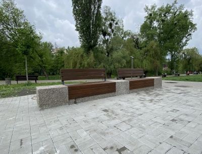 Скамейка-лавочка для парков и скверов