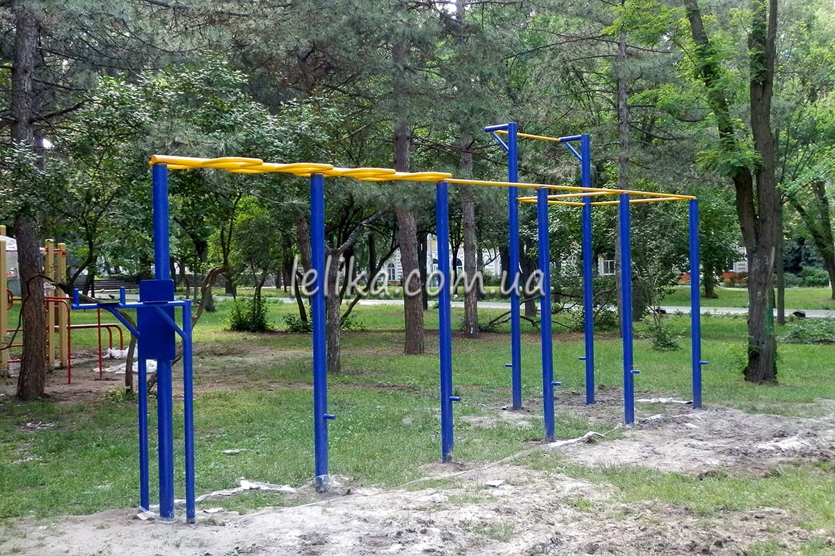 Комплексный турник для спортивной площадки