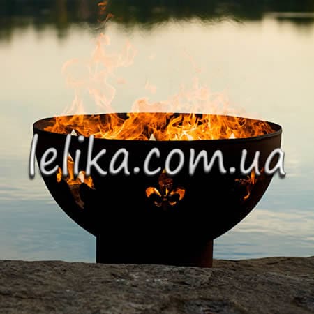 Чаша металлическая для костра