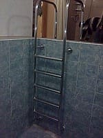 Лестница в бассейн "Standart" ("MURO") 5 ступеней 