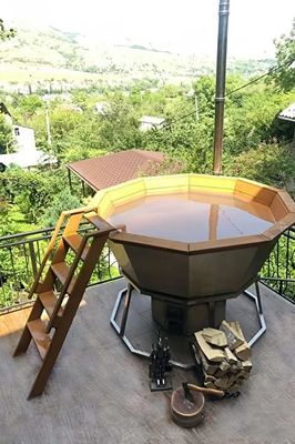 Банний чан з чорного металу