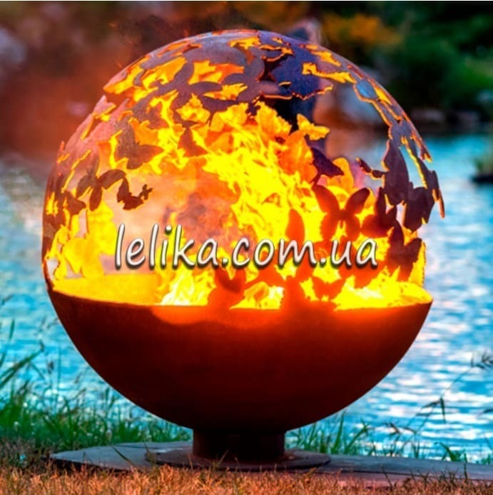 Шар мелаллический для костра