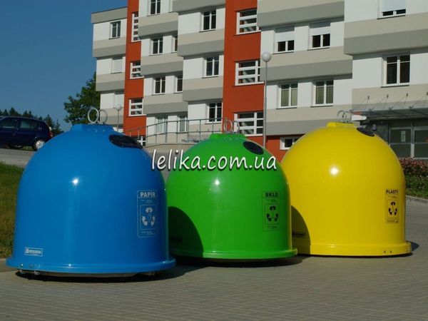 Контейнеры уличные из стеклопластика