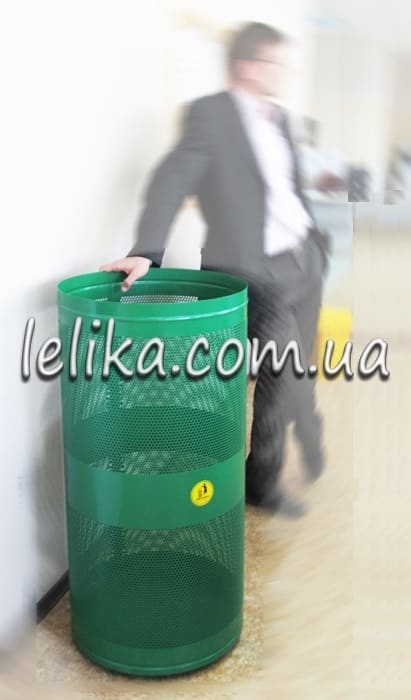 Корзина для муссора стальная перфорированная большая доставка Киев