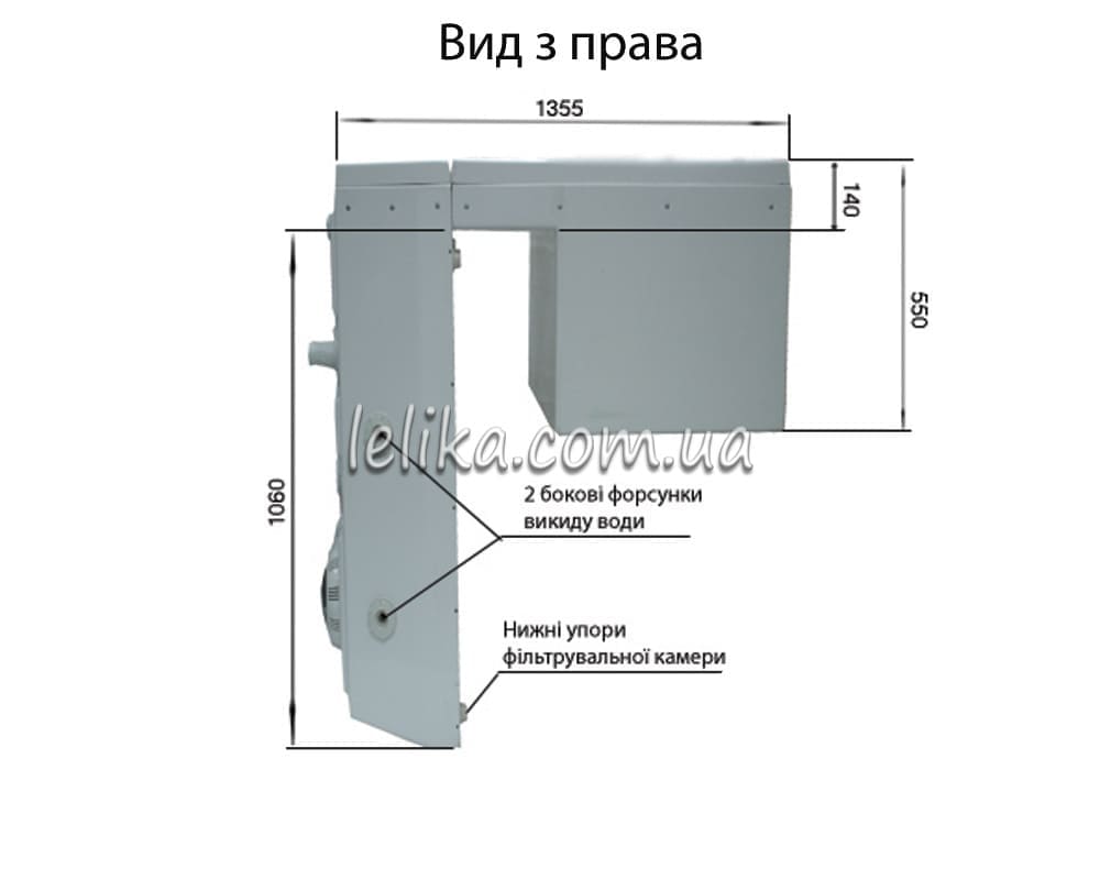 Навесная фильтрующая система ВАН 1224