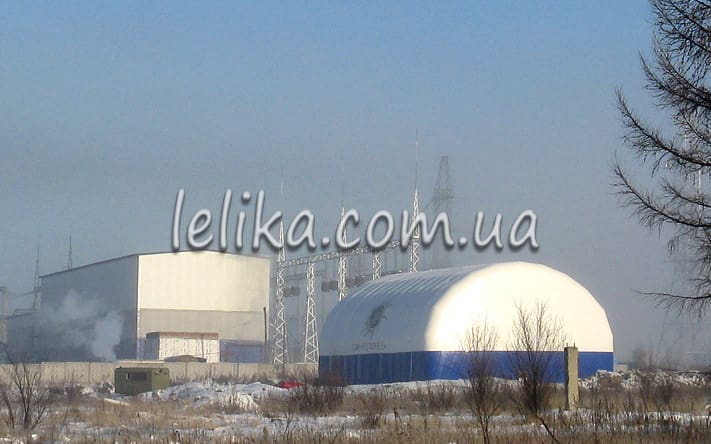 Пневмо каркасное сооружение под ангар