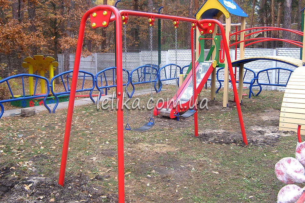 Качели двойные на цепях Киев
