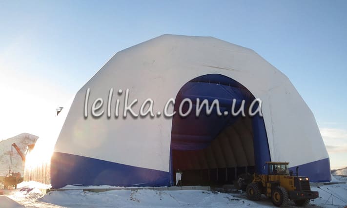 Пневмокаркасное сооружение производственного цеха