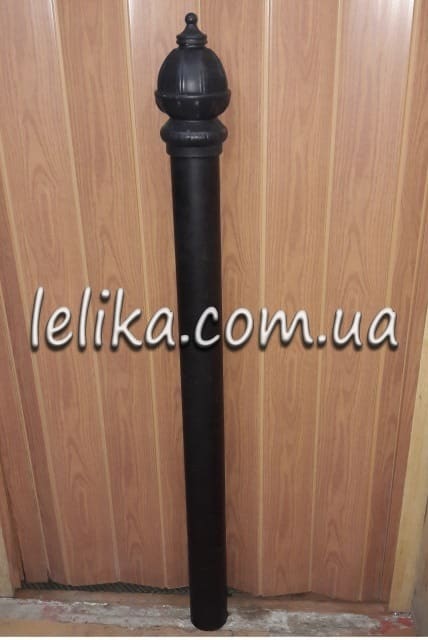 Тротуарний стовп із заглушкою діаметром 76 мм