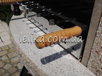 Приготовление мяса, рыбы и овощей в камине-барбекю
