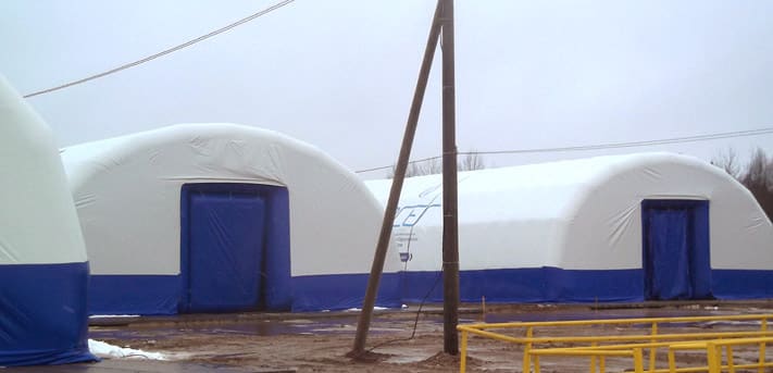Пневмокаркасное сооружение под склад Киев