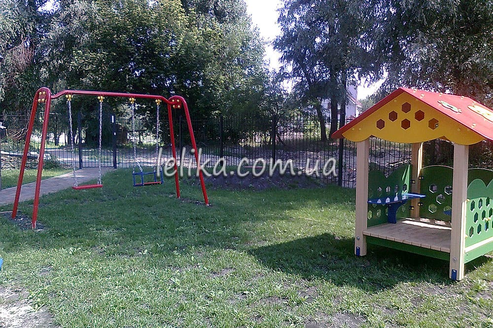Качели двойные на цепях Киев