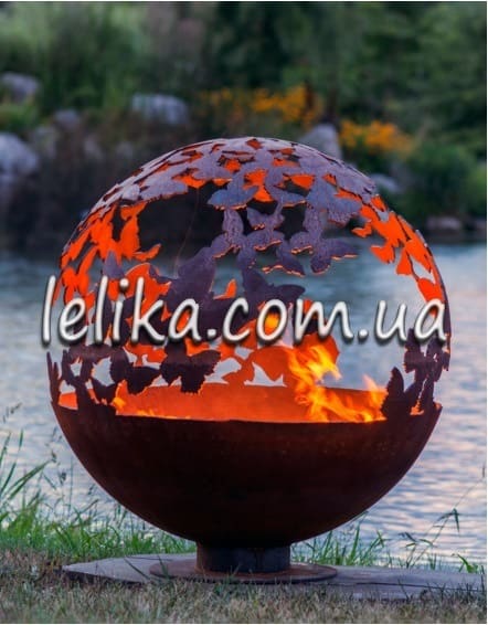 Шар мелаллический для костра