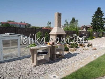 Купить стол-мойку садовую для камина барбекю