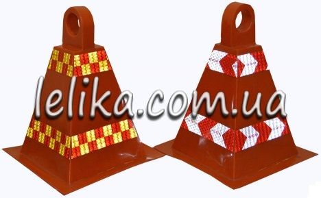 Конус гибкий пластиковый