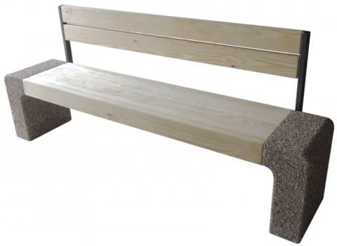 Скамейка из бетона доставка, установка, Киев
